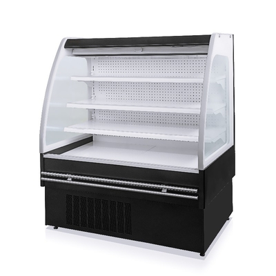 CE Antiwear Open Merchandiser Refrigerator , Durable Supermarket Display Freezer